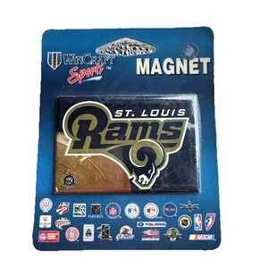 WinCraft St. Louis Rams Magnet NFL Football Sports Souvenir Memorabilia